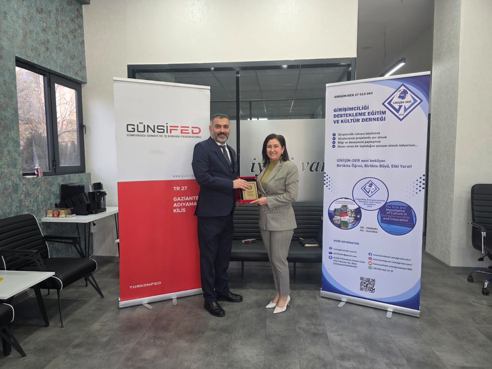 GÜNSİFED’in 2026 Ocak Ayı Yönetim Kurulu Toplantısı, GİRİŞİM-DER Ev Sahipliğinde Yapıldı